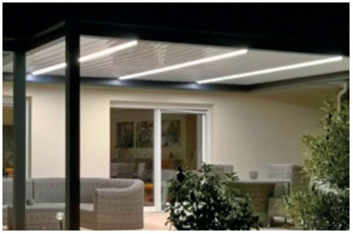 LED dans 2 lames inclus