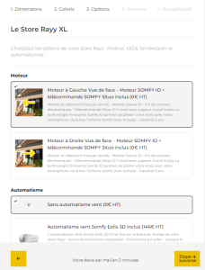 configurateur store banne