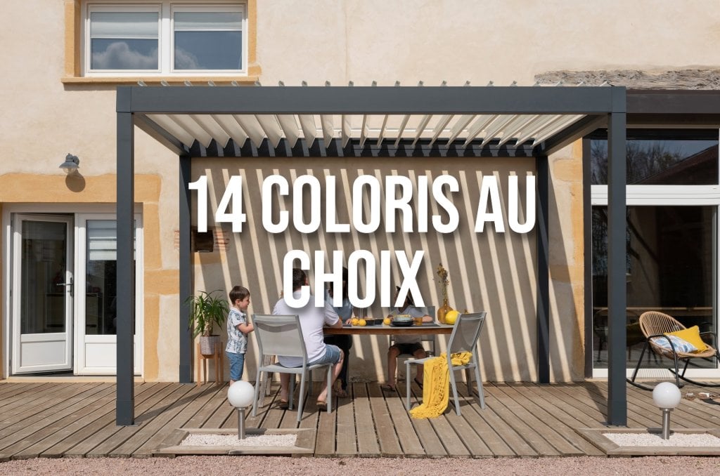14 coloris pergola